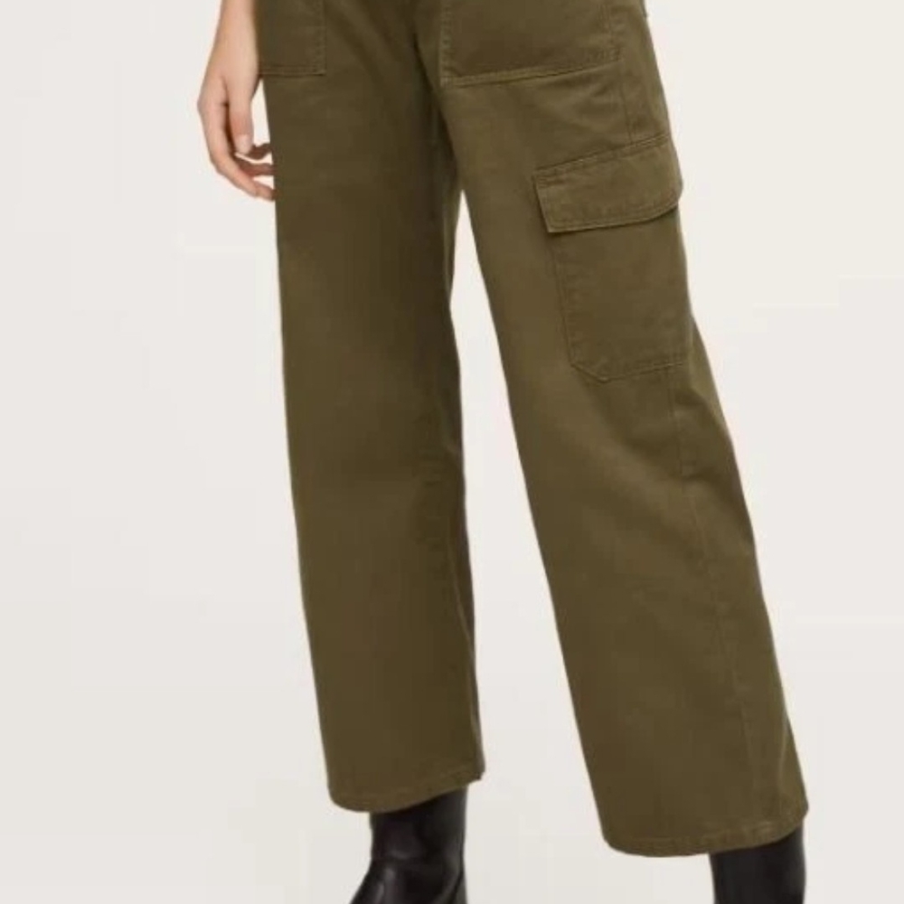 Olive Cargo Pants